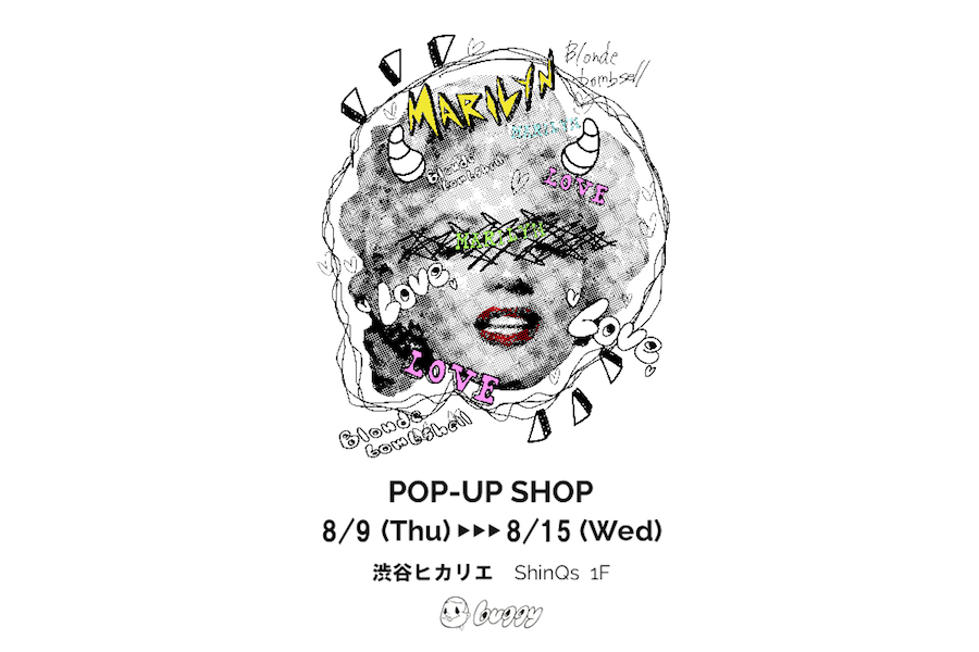 【フェア】人気イラストレーターがプロデュースしたアイテムが揃う〈buggy(バギー)〉 POP UP SHOP