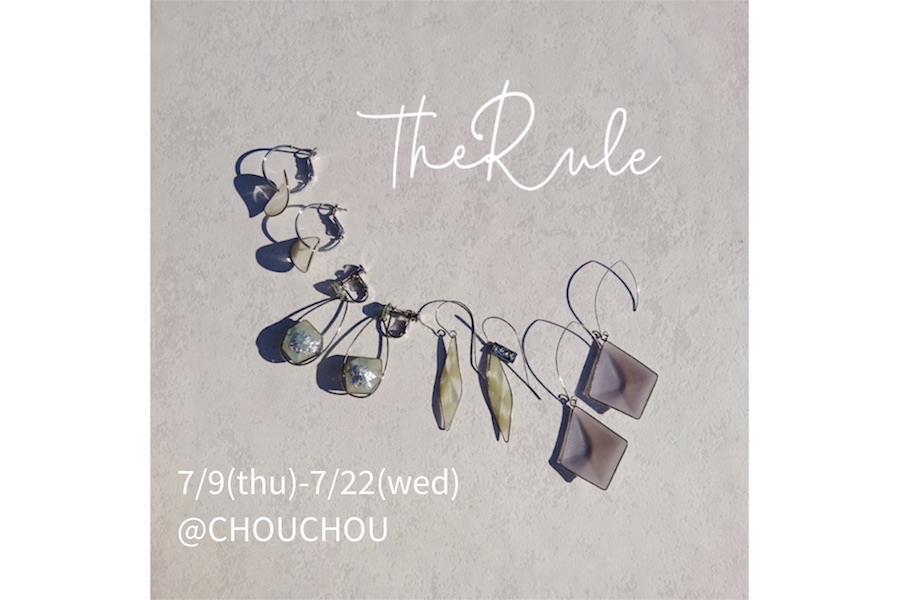 【フェア】数量限定の特別カラーも！　夏らしくシックなアクセサリー〈The Rule〉POP UP