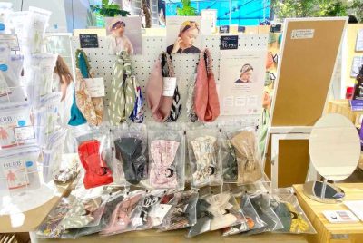 【フェア】手軽におしゃれを楽しむヘアターバン〈irodori〉POP UP SHOP@+SPBS