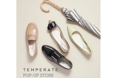 【フェア】梅雨の通勤もお出かけも、レインシューズで軽やかに〈TEMPERATE〉POP UP SHOP @ CHOUCHOU